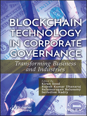 cover image of Blockchain Technology in Corporate Governance